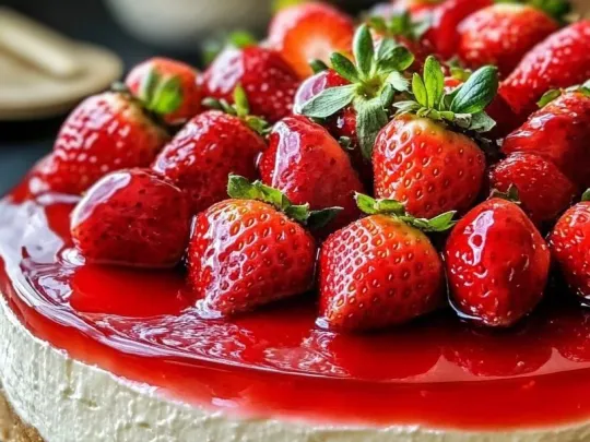 Cheesecake alle Fragole