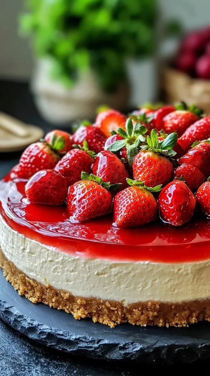 Cheesecake alle Fragole