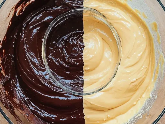 Ciambella Bicolore al Cacao