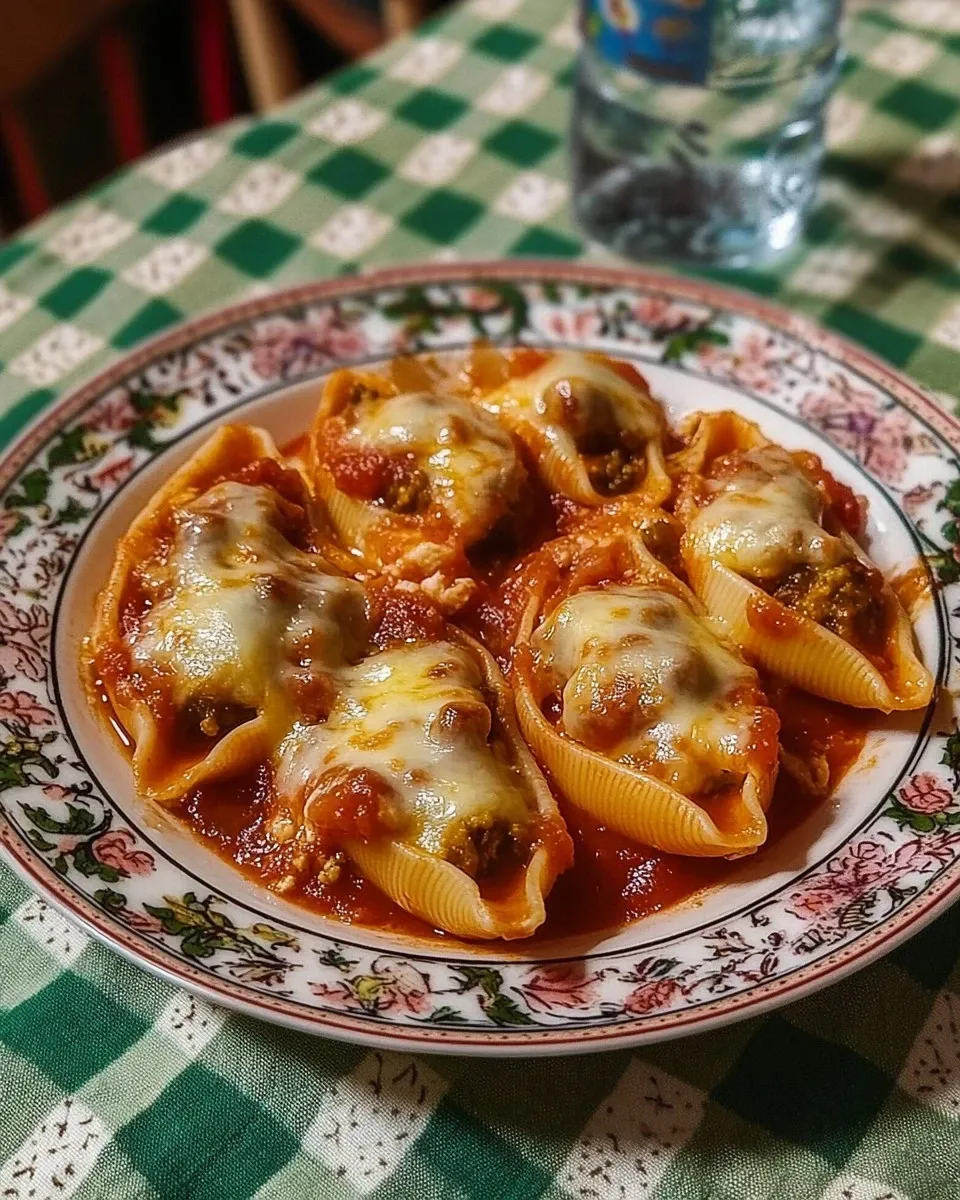 Conchiglioni al forno con ragù alla siciliana