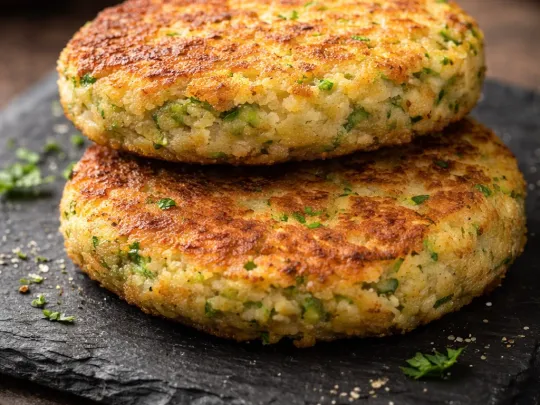 Cotolette di zucchine e scamorza