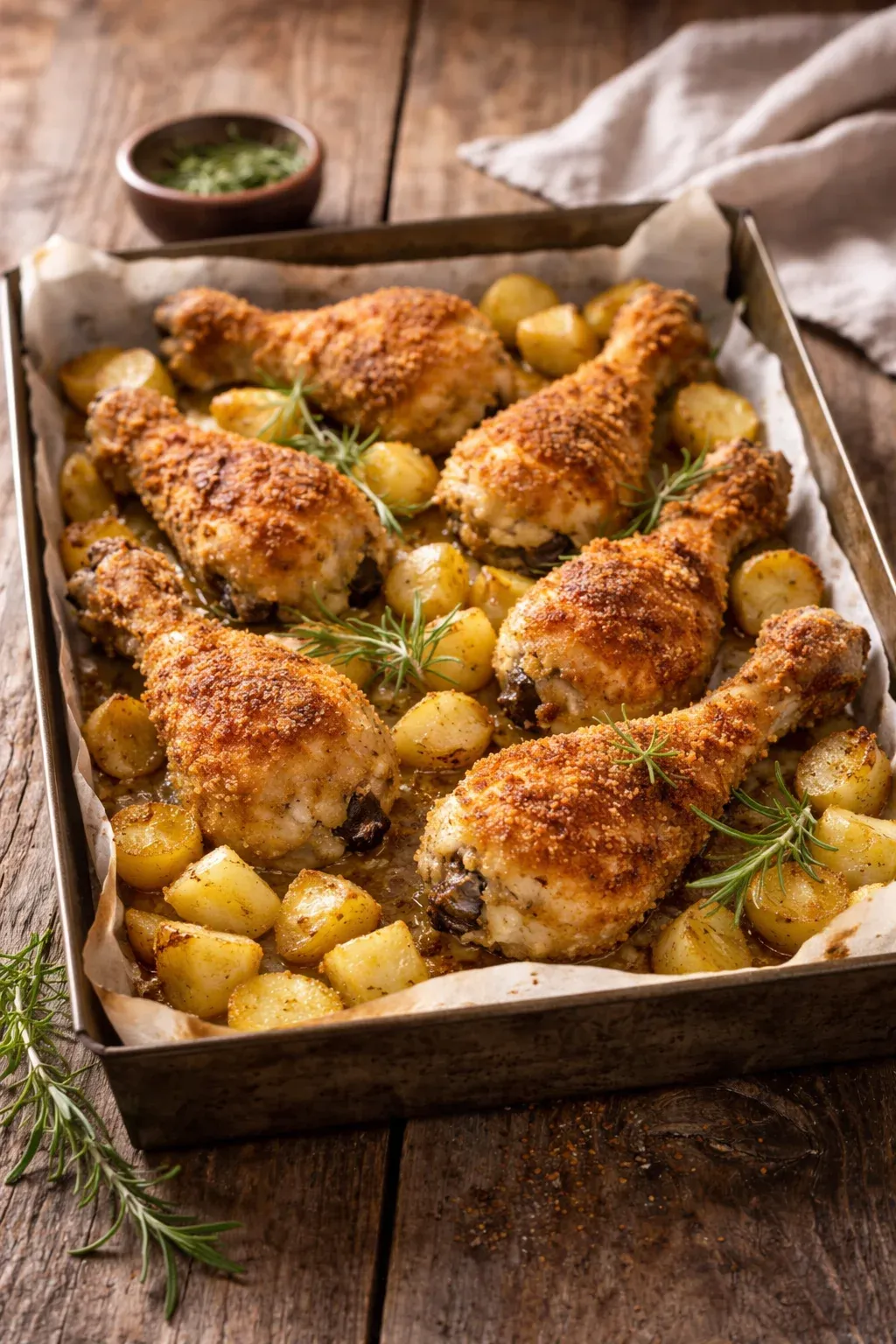 Patate croccanti al forno
