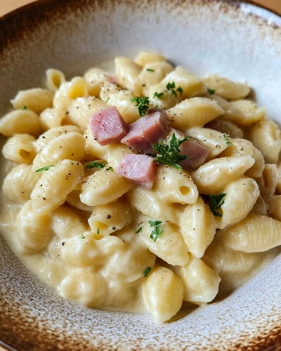 Gnocchetti con speck, crema di patate e rucola