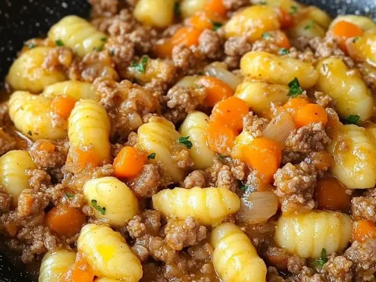 Gnocchi con il Ragù Bianco