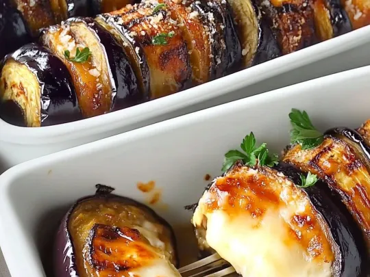 Involtini di Melanzane Ripieni e Gratinati al Forno