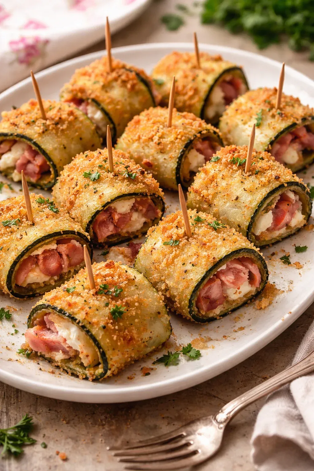 Involtini di zucchine