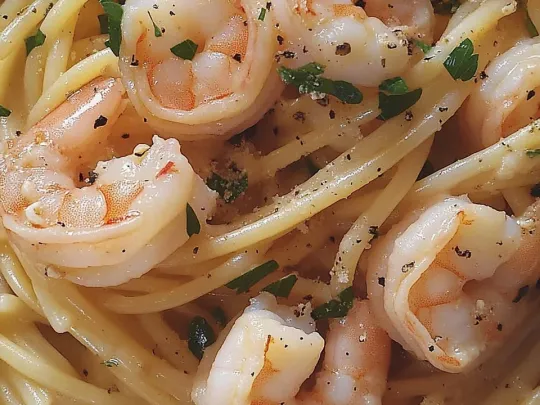 Linguine calamaro e gamberetto