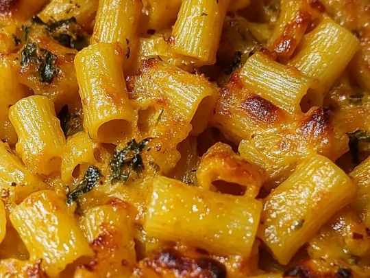 Mezze maniche zucchine, salsiccia e provola