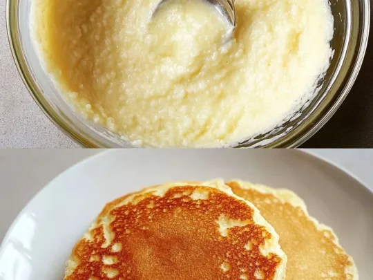 Pancake con Yogurt e Mele
