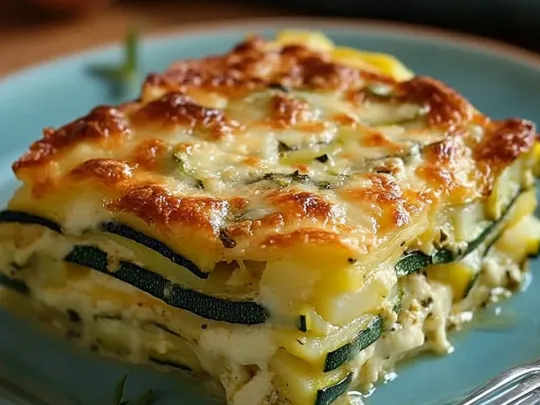 Parmigiana Bianca con Zucchine e Patate