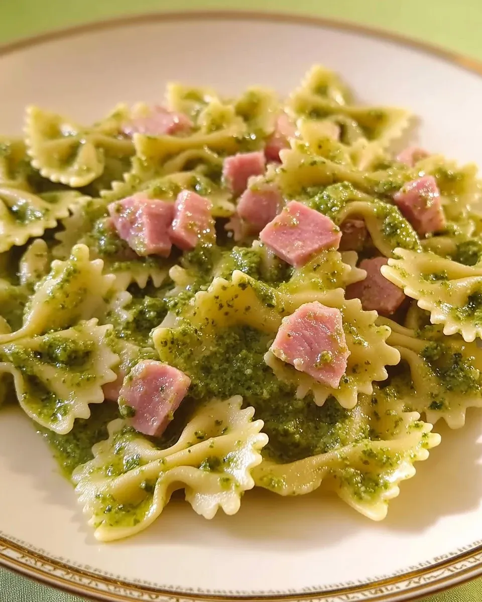 Pasta con pesto alle zucchine