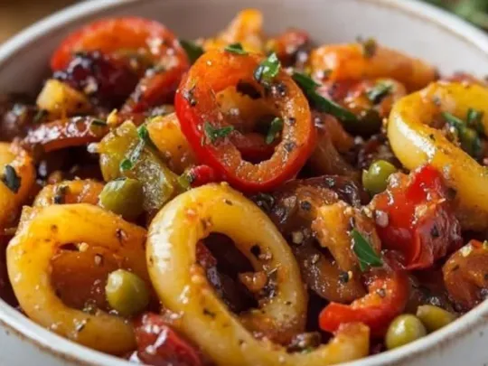 Peperoni con Tonno in Padella