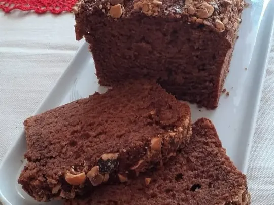 Plumcake al Nesquik con Nocciole Tostate