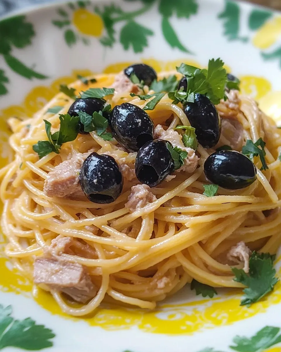 Spaghetti al tonno