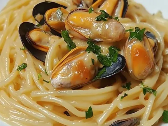 Spaghetti con le cozze