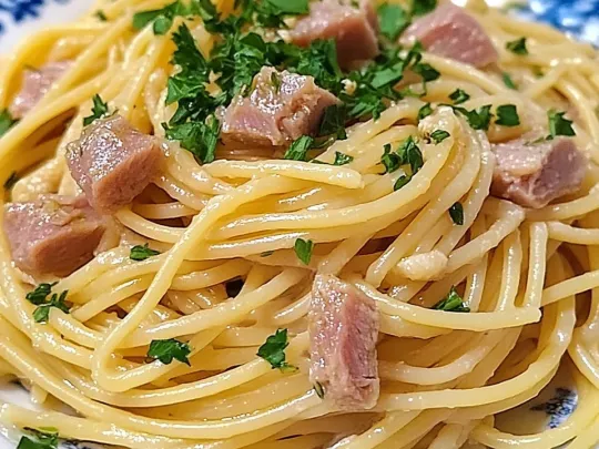 Spaghetti tonno e limone