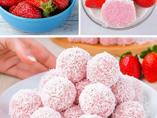 Tartufini Cocco e Fragole