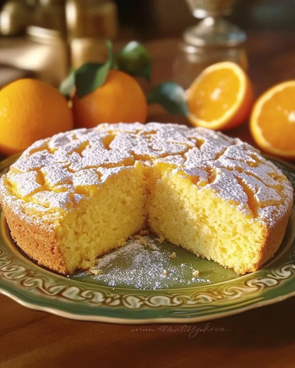 Torta all’Arancia Soffice e Morbida