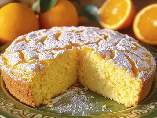 Torta all’Arancia Soffice e Morbida