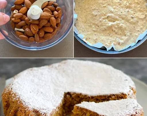 Torta alle Mandorle Senza Latte e Burro