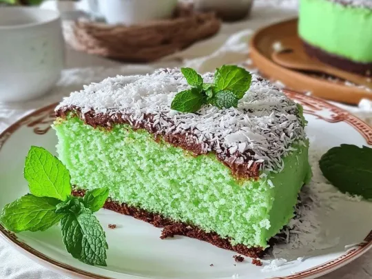 Torta Menta, Cocco e Cioccolato