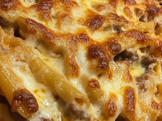 Trofie al forno con speck, provola e noci