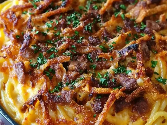 Trofie con pancetta, cardoncelli e zafferano