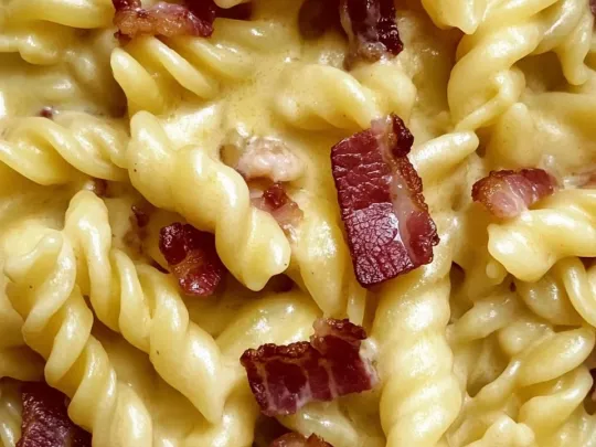 Trofie con speck e provola