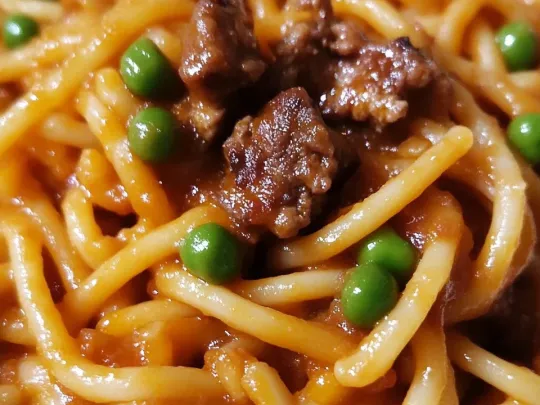 Trofie con sugo alla boscaiola
