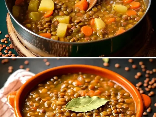 Zuppa di Lenticchie e Patate