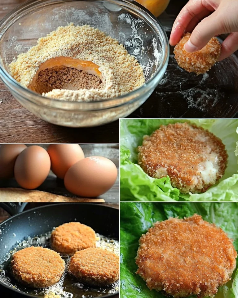 Cotolette di tonno dorate e croccanti pronte da servire