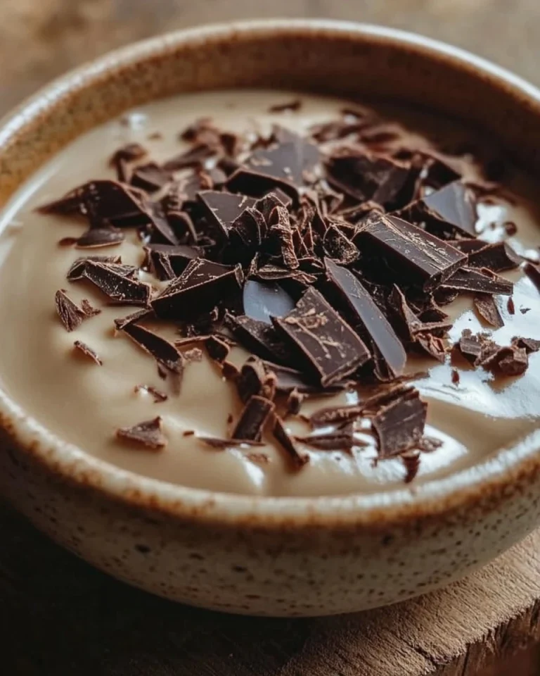 Crema Pasticcera al Cioccolato pronta per essere servita