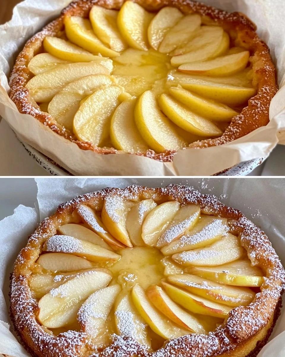 Torta di Mele Soffice servita su un piatto decorativo