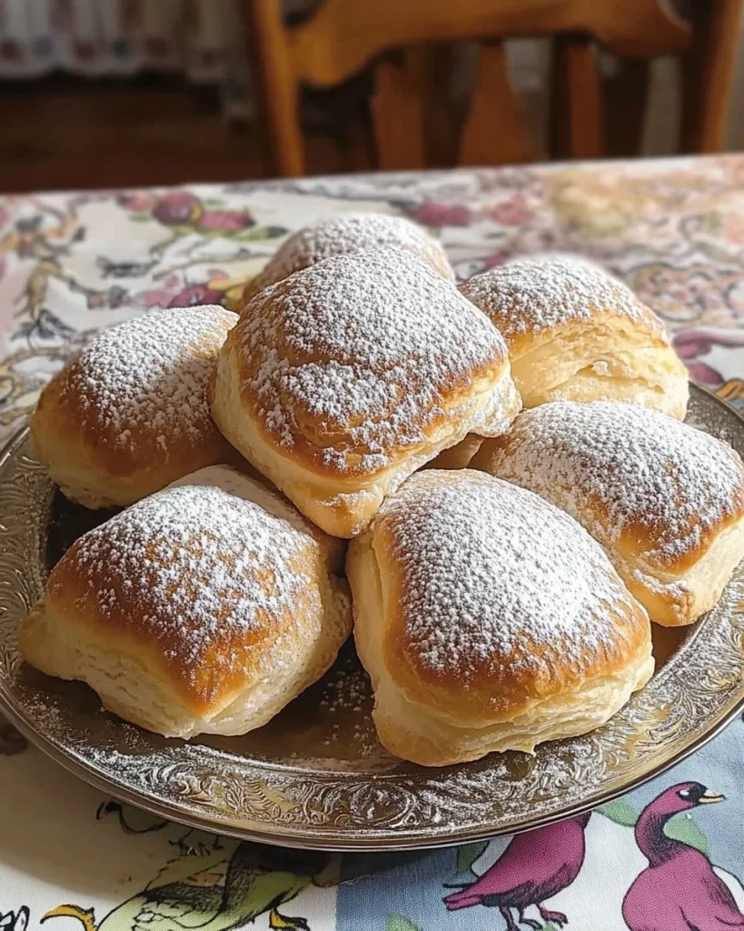 Briochine super morbidissime fresche e deliziose su un tavolo