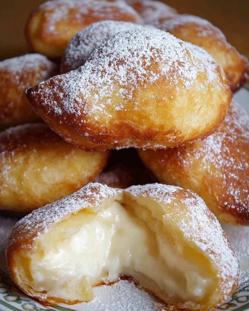 Cassatelle di ricotta, dolci tradizionali siciliani con ricotta fresca.