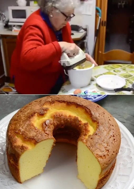 Ciambellone di Nonna Rosa, dolce tradizionale italiano soffice e fragrante