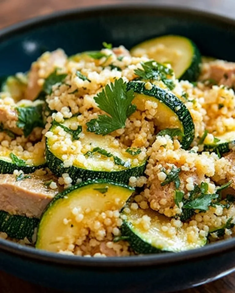 Cous Cous con Tonno e Zucchine - Ricetta semplice e gustosa
