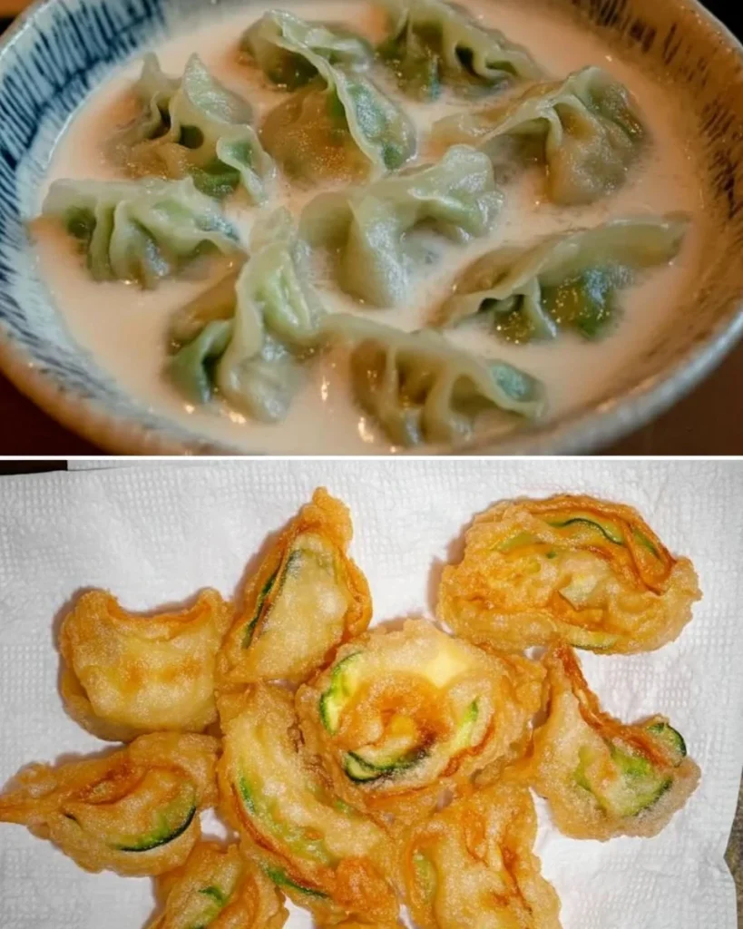 Fiori di zucca in pastella croccanti e dorati