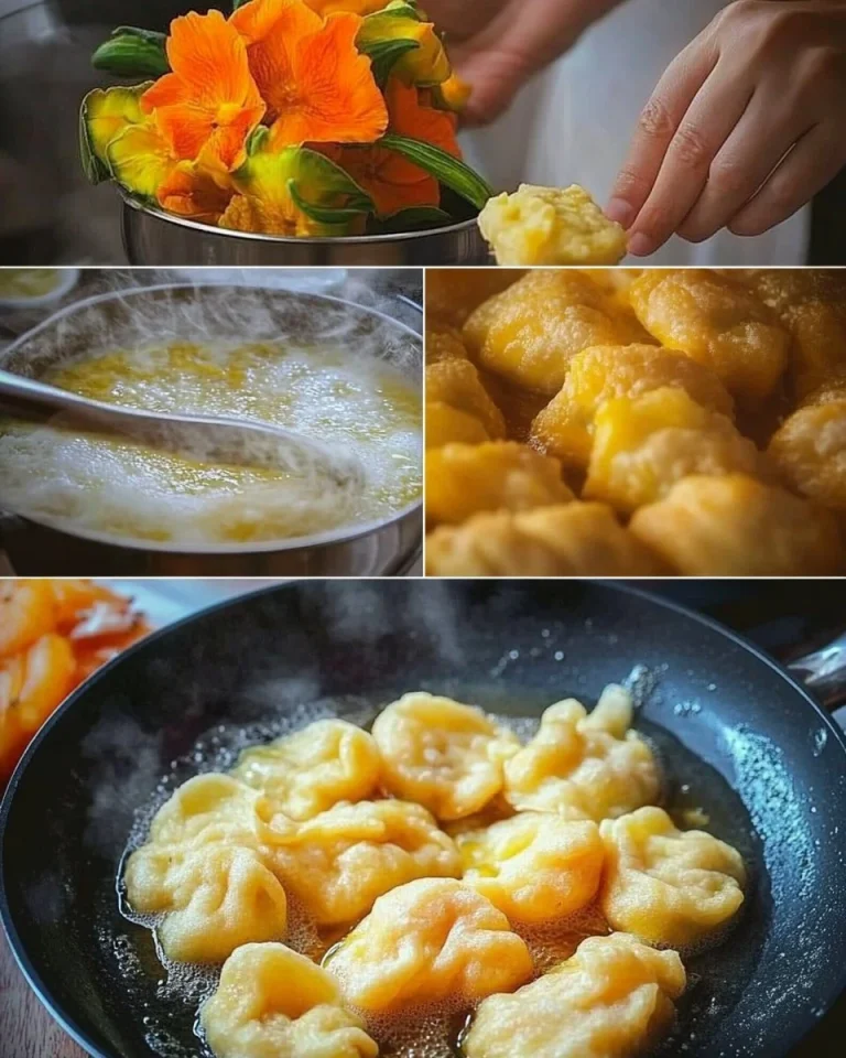 Frittelle di Sciurilli: gustose frittelle napoletane a base di fiori di zucca.