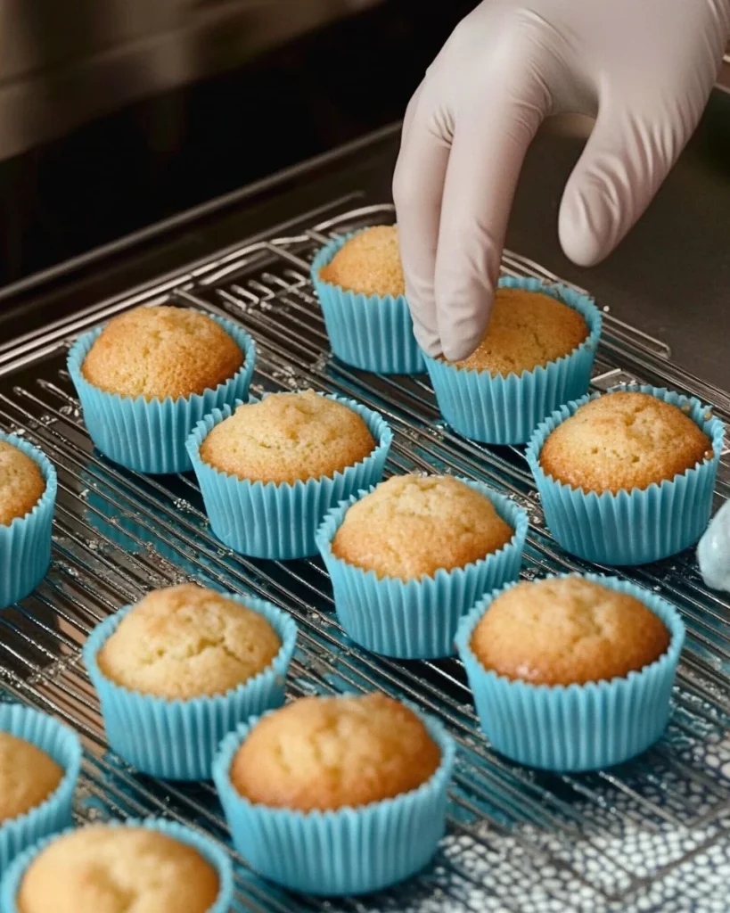 Muffin 4 cucchiai fatti in casa, pronti per la colazione