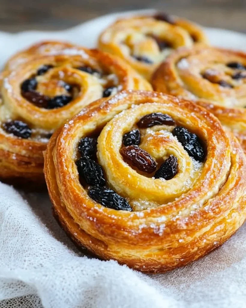 Pane con Uvetta fresco e dorato, pronto da gustare per ogni occasione.
