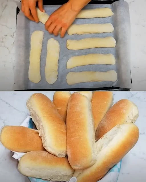 Panini soffici all'olio freschi e dorati pronti per essere gustati.