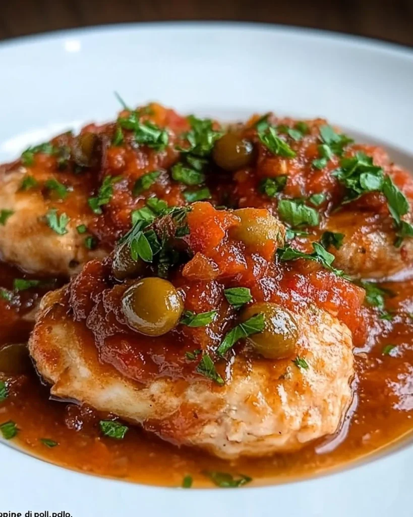 Scaloppine di pollo saporite e morbide servite con contorni freschi