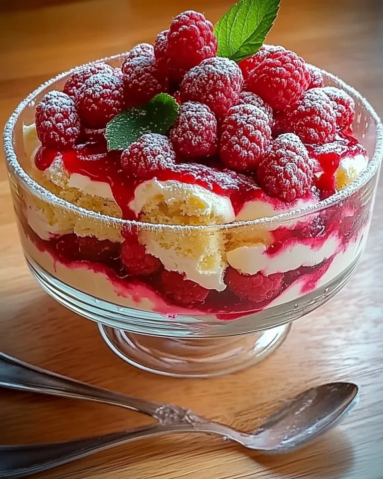 Tiramisù alle fragole, dolce fresco e cremoso con strati di fragole e crema.