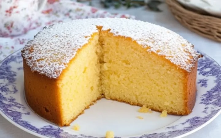 Torta 5 minuti soffice e veloce pronta da gustare