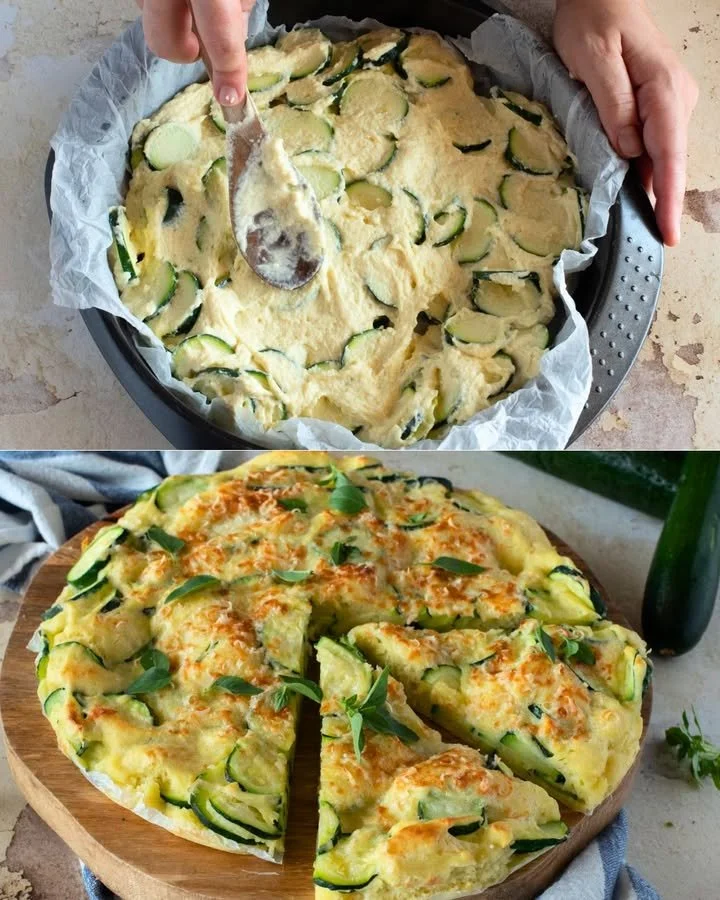 Torta rustica saporita con ingredienti freschi e deliziosi.