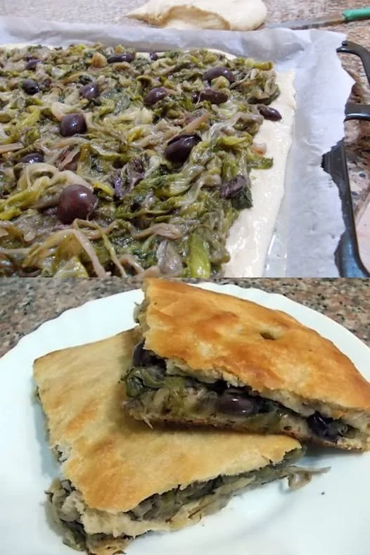 Piatto tradizionale della cucina meridionale italiana con ingredienti freschi.