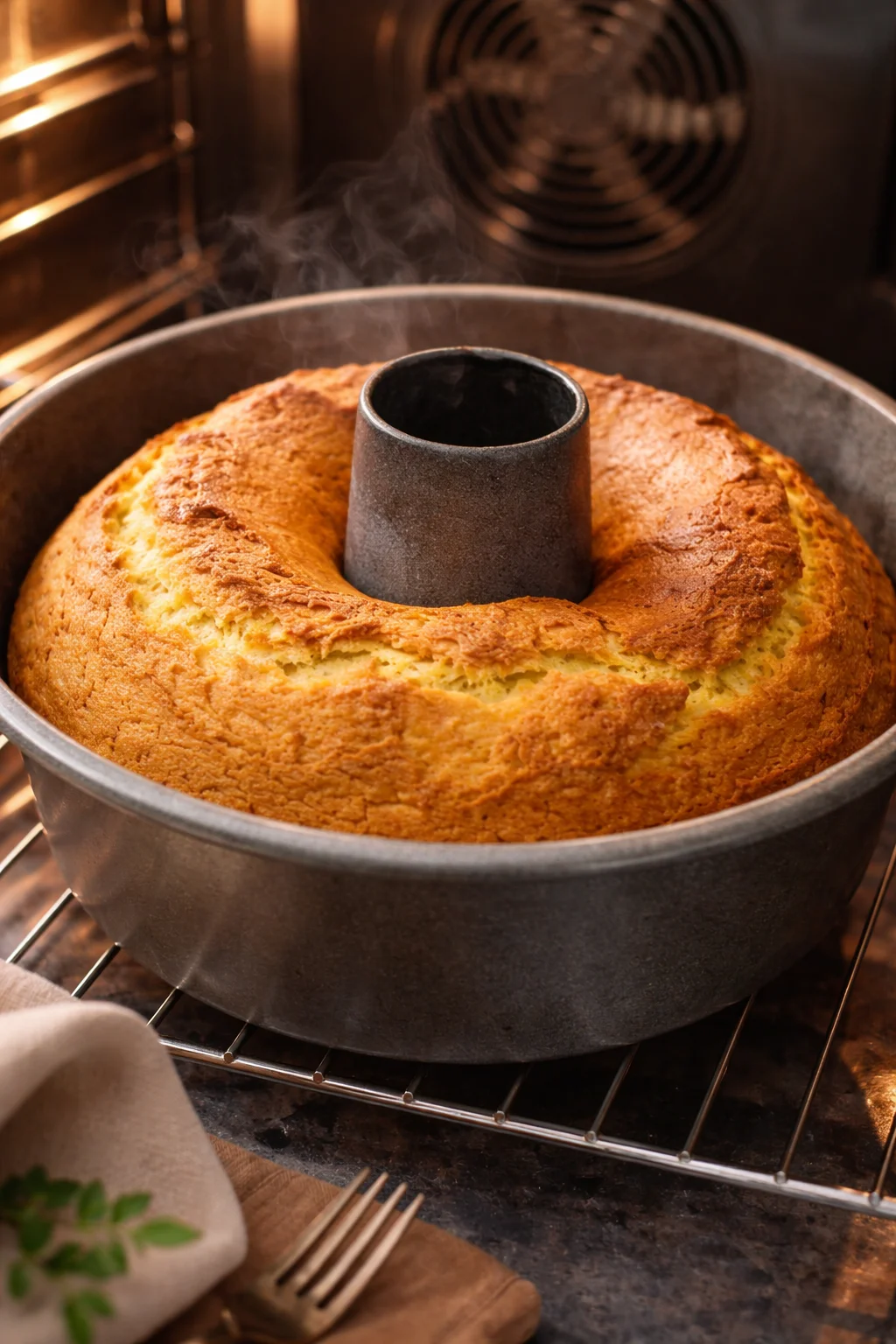 Ciambellone tradizionale della nonna, un dolce soffice e profumato.