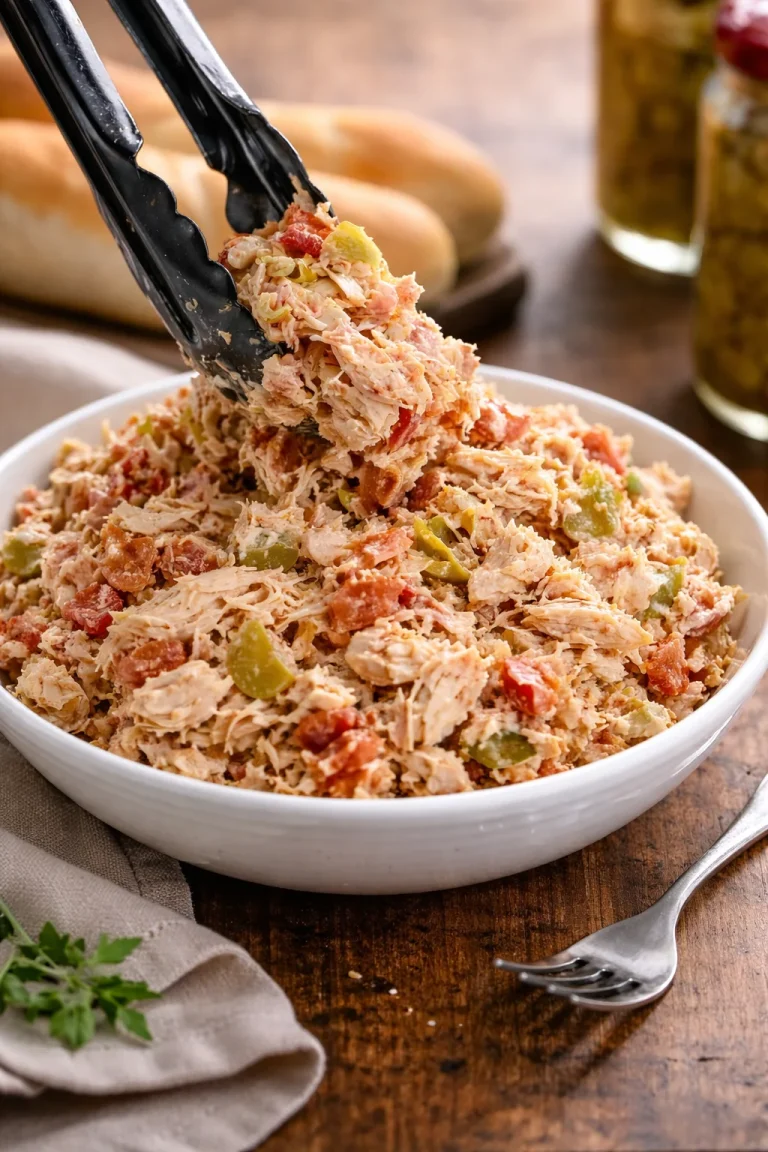 Insalata di Pasta colorata e fresca in un piatto