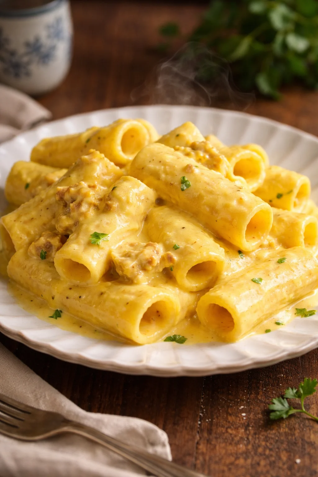 Pasta alla Monzese con ingredienti freschi e tradizionali